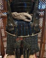 Armure complète de samourai période Momoyama +/- 425 ans, Collections, Armée de terre, Enlèvement ou Envoi, Épée ou sabre