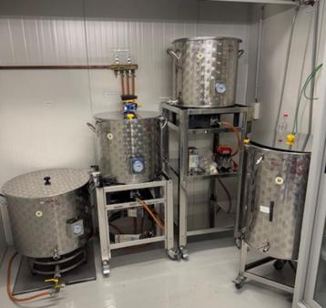 Brouwinstallatie om bier te brouwen beschikbaar voor biedingen