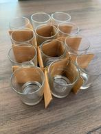 12 aperitief of dessertglaasjes, Verzamelen, Glas en Drinkglazen, Ophalen, Zo goed als nieuw