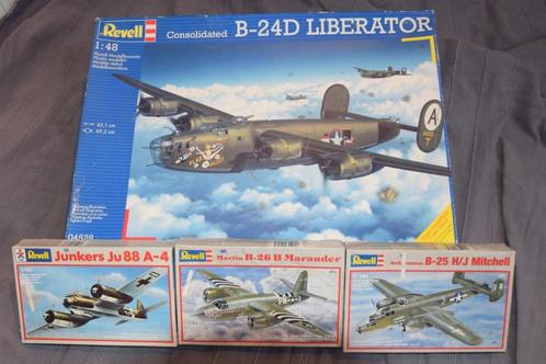 B-25  B26  DO217K  JU 88, Hobby en Vrije tijd, Modelbouw | Vliegtuigen en Helikopters, Nieuw, Vliegtuig, Ophalen