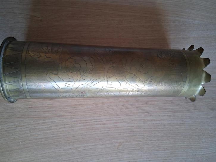 Obus 1917 75MM, Antiquités & Art, Antiquités | Étain, Enlèvement