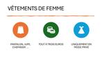 vêtements pour Femmes, Ophalen, Nieuw