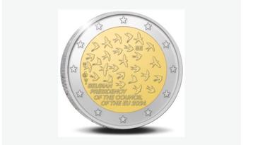Zeldzame 2 euro herdenkingsmunt Belgie beschikbaar voor biedingen