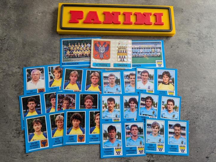 PANINI FOOTBALL 87 ST TRUIDEN / TONGEREN 15 STICKERS 1987, Hobby en Vrije tijd, Stickers en Plaatjes, Nieuw, Verzenden