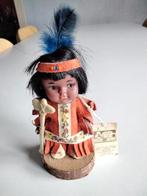 Kleine traditionele Eskimo-kunstpop uit Canada - Quebec., Ophalen of Verzenden, Zo goed als nieuw, Pop