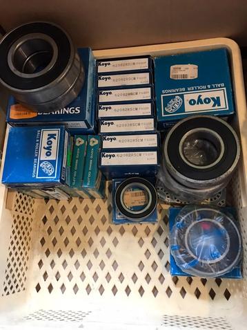 Kogellagers Koyo en ZKL (25 st, diverse types en maten) beschikbaar voor biedingen
