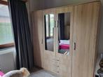 Kledingkast, Huis en Inrichting, Kasten | Kleerkasten, Ophalen, 200 cm of meer, Eikenhout, Zo goed als nieuw