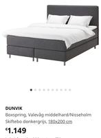 IKEA bedframe/box en hoofdeinde: 56 € ophalen, Ophalen, Zo goed als nieuw, 200 cm, 180 cm