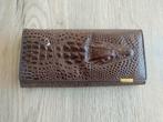 Portefeuille voor dames krokodil - Dixinu, Handtassen en Accessoires, Portemonnees, Ophalen of Verzenden, Nieuw