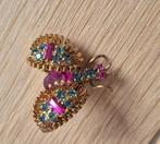 Eeuwenoude glanzende broche voor insectendieren, Handtassen en Accessoires, Antieke sieraden, Ophalen of Verzenden, Broche