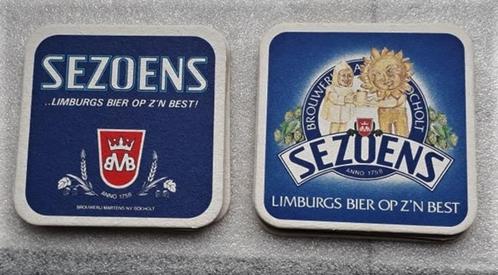 bierviltjes van Sezoens, Verzamelen, Biermerken, Nieuw, Viltje(s), Ophalen of Verzenden