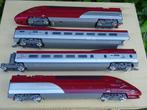 4-delige Thalys - HO, Ophalen of Verzenden, Gebruikt, Gelijkstroom, Treinset
