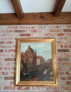 Belle peinture ancienne de Bruges., Enlèvement