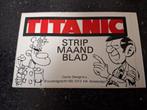 Sticker stripfiguur magazine Titanic Nederland, Ophalen of Verzenden, Zo goed als nieuw, Strip of Tekenfilm