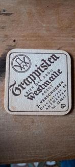 Bierviltje sous bock Westmalle trappist Antwerpen, Verzamelen, Ophalen of Verzenden, Gebruikt