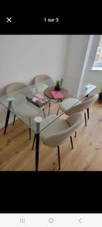 Table verre Sklum, Ophalen, Verre, Nieuw, 50 tot 100 cm