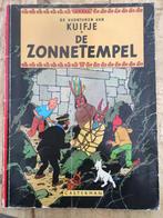 Kuifje de zonnetempel gebruikt soft cover, Verzamelen, Ophalen of Verzenden, Gebruikt, Boek of Spel