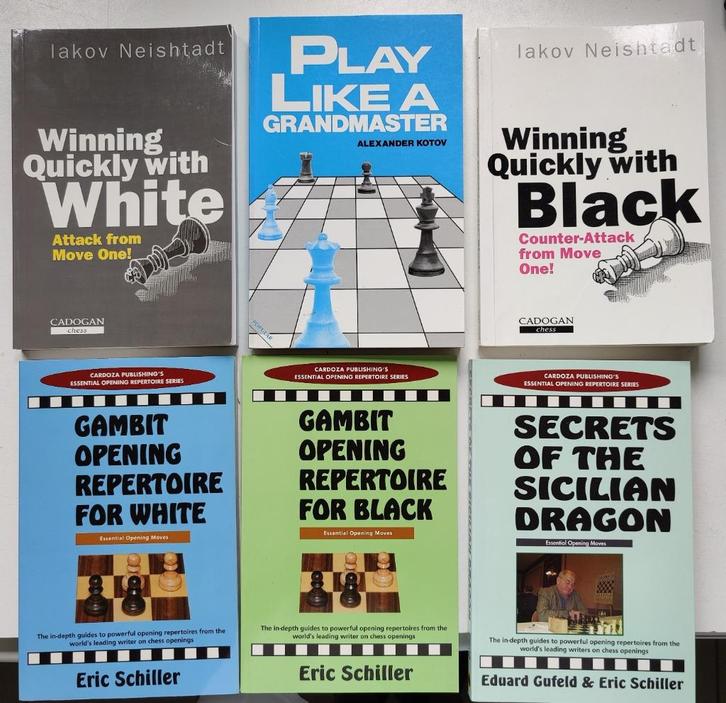 vier engelstalige schaakboeken, Boeken, Hobby en Vrije tijd, Zo goed als nieuw, Overige onderwerpen, Geschikt voor kinderen, Ophalen of Verzenden