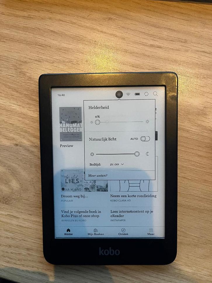 Kobo Clara HD, Informatique & Logiciels, E-readers, Utilisé, 6 pouces ou moins, 8 GB, Écran tactile, Mémoire extensible, Wi-Fi