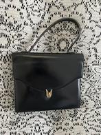 DELVAUX vintage zwarte leren tas Tb conditie, Handtassen en Accessoires, Ophalen of Verzenden, Zwart