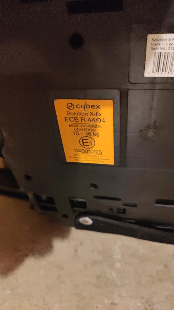 Autostoelen Cybex, Kinderen en Baby's, Autostoeltjes, Gebruikt, Overige merken, 15 t/m 36 kg, Autogordel of Isofix, Ophalen