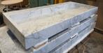 Marmeren wastafels bianco Carrara, Huis en Inrichting, Badkamer | Badkamermeubels, Ophalen, Nieuw