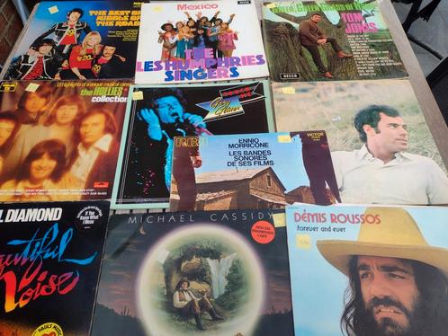 LOT 10 x POP LP:Middle of the road-Demis Roussos-The Hollies, CD & DVD, Vinyles | Pop, Enlèvement ou Envoi