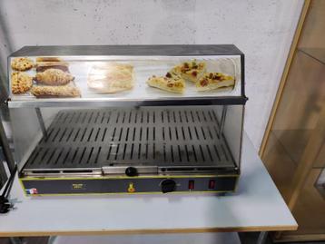Verwarmd uitstalraam met lichtbak van Roller Grill, Enlèvement