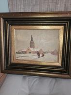 schilderij winterlandschap mespelare (frans vertongen-oudege, Ophalen