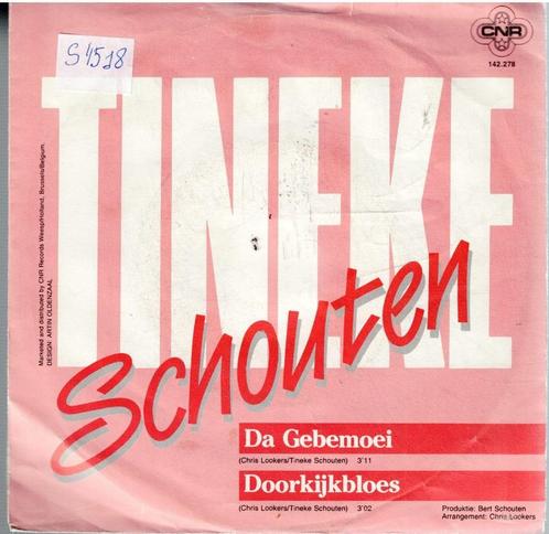 Vinyl, 7"   /   Tineke Schouten – Da Gebemoei / Doorkijkbloe, Cd's en Dvd's, Vinyl | Overige Vinyl, Overige formaten, Ophalen of Verzenden