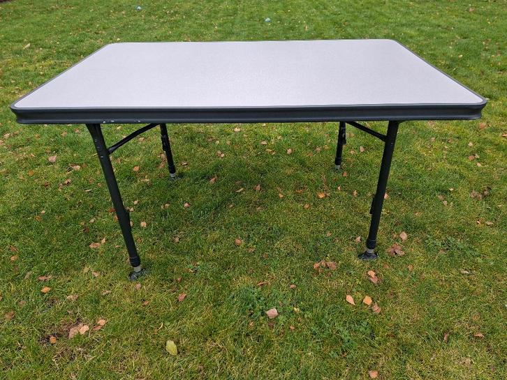 Crespo AP-247 110 x 70 cm tafel, Caravans en Kamperen, Kampeermeubelen, Gebruikt, Campingtafel, Ophalen