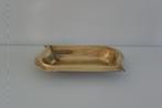 rechthoekige schaal in koper, Antiek en Kunst, Ophalen of Verzenden, Koper