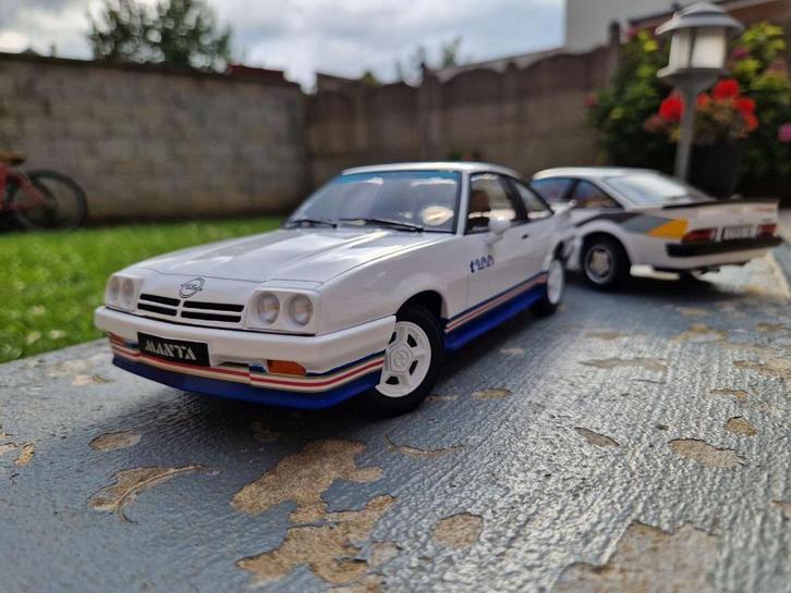OPEL MANTA B i200 Rothmans Livery 1984 - 1/18 - PRIX : 89€, Hobby en Vrije tijd, Modelauto's | 1:18, Nieuw, Auto, Norev, Ophalen