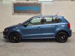 Vw Polo 1.2 TSI Highline DSG -06/2015-Super staat- Garantie, Auto's, Volkswagen, Automaat, Testrit aan huis, Stof, Blauw