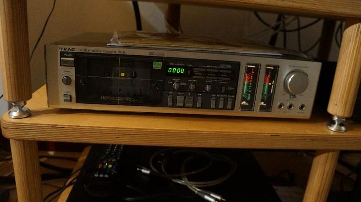Teac V1RX, Audio, Tv en Foto, Cassettedecks, Enkel, Tiptoetsen, Tape counter, Ophalen of Verzenden