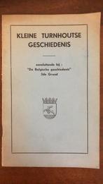 Kleine Turnhoutse geschiedenis, Boeken, Ophalen of Verzenden