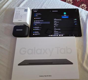 Samsung Galaxy Tab S9 Ultra, 256gb bijna nieuw met garantie beschikbaar voor biedingen