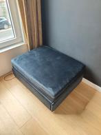 Vallentuna uitschuifbaar zetel/bed - Nieuwe hoes!, Ophalen, Gebruikt, Eenpersoons, Zwart