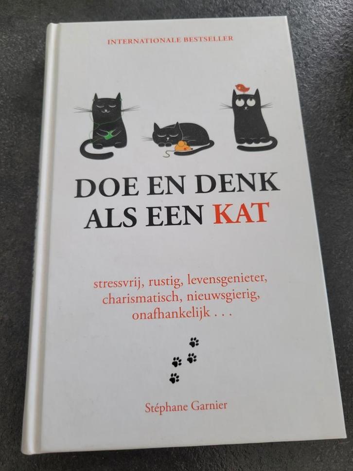NIEUW - Stephane Garnier - Doe en denk als een kat, Boeken, Psychologie, Nieuw, Ophalen of Verzenden