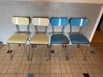 Vintage stoelen en uitschuifbare tafel, Antiek en Kunst, Ophalen