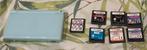 Nintendo Ds Lite Turquoise + Games, Games en Spelcomputers, Spelcomputers | Nintendo DS, Ophalen, Overige kleuren, DS Lite, Gebruikt