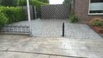 43.6 meter courtstones kinderkop kassei nieuw !! op pallets, Tuin en Terras, Tegels en Klinkers, Ophalen, Nieuw