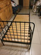 Bed 80x200, Ophalen, Verstelbaar, Eenpersoons, Zwart