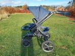 Kinderkoets Maxi Cosi jeansblauw, Kinderen en Baby's, Ophalen, Verstelbare duwstang, Zo goed als nieuw, Combiwagen