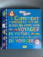 Livre enfant - Comment s'amuser en voiture, Enlèvement, Utilisé, Livre à déplier, à toucher ou à découvrir