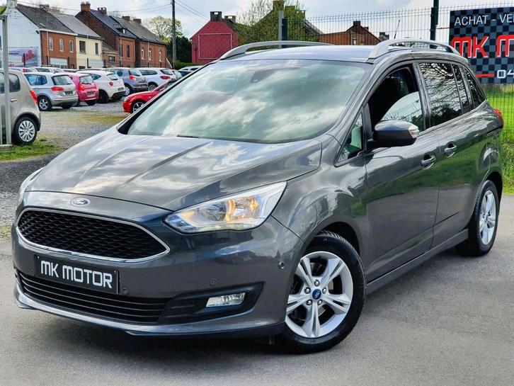 Ford Grand C-Max 1.5 TDCi 120CV / 7 PLACES / GPS / 1ER P, Auto's, Ford, Bedrijf, Te koop, Grand C-Max, ABS, Airbags, Airconditioning
