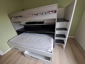 Lit mezzanine tout-en-un, Enlèvement, Comme neuf, Lits superposés