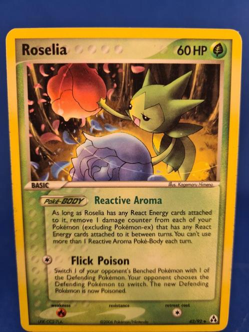 Roselia 42/92 - Legend Maker, Hobby en Vrije tijd, Verzamelkaartspellen | Pokémon, Gebruikt, Verzenden