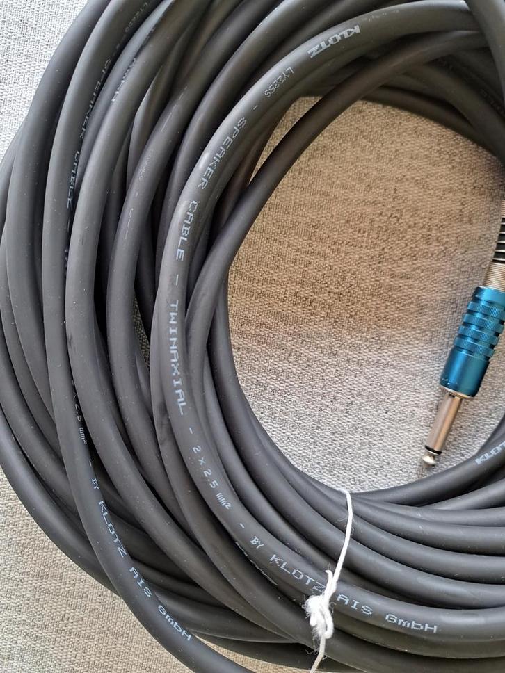 Câble d'enceinte Klotz de qualité supérieure LY 225 S, Musique & Instruments, Câbles & Prises, Neuf, Haut-parleur ou Amplificateur