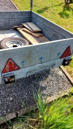 Kleine aanhangwagen, Ophalen, Gebruikt